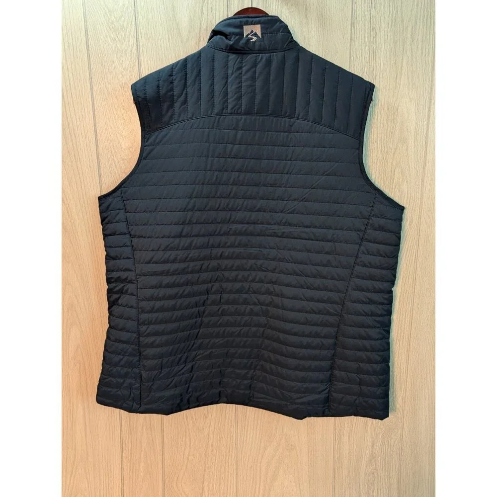 Storm Creek Women’s Size 2XL XXL Bud Light Puffer Vest Jacket Blue Sleeveless - Picture 4 of 7